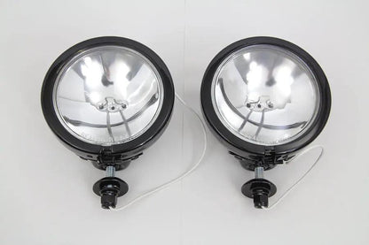 Wyatt Gatling 70243B Black 12V Spotlamp Assembly for Harley Davidson FL Models by Wyatt Gatling
