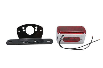 V-Twin Fender Mount Tail Lamp Kit Black, Part 33-3059