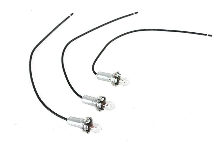 Wyatt Gatling Indicator Lamp Socket for Harley Davidson FL – Part Number 90025B by Wyatt Gatling