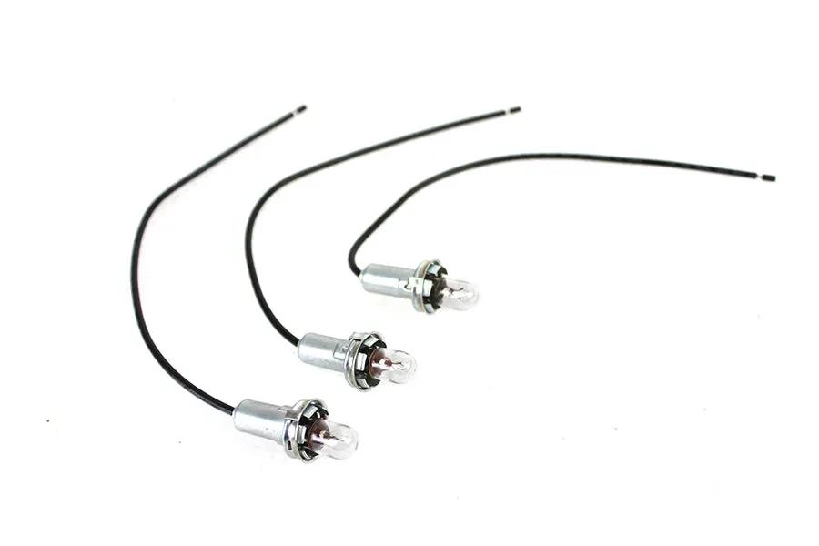Wyatt Gatling Indicator Lamp Socket for Harley Davidson FL – Part Number 90025B by Wyatt Gatling
