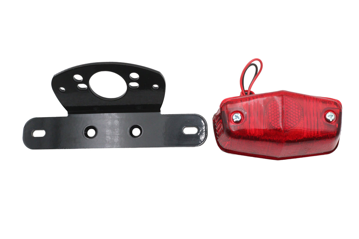 V-Twin Fender Mount Tail Lamp Kit Black 33-3066
