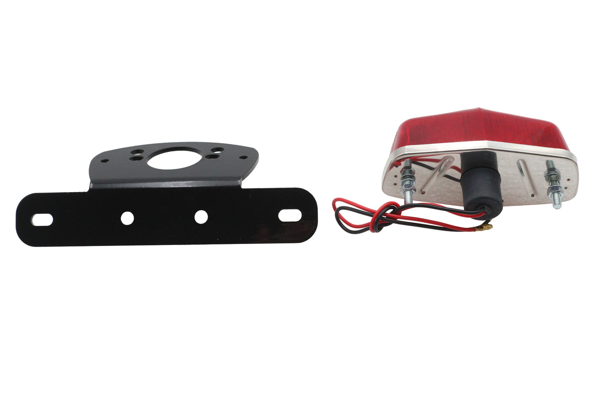 V-Twin Fender Mount Tail Lamp Kit Black 33-3066