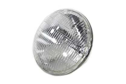 Wyatt Gatling 7 Inch Round 6 Volt Headlamp Sealed Beam Bulb Part 77147 for Harley Davidson FL (1949-1958) by Wyatt Gatling