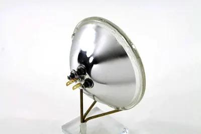 Wyatt Gatling 7 Inch Round 12 Volt Sealed Beam Headlamp Bulb for Harley Davidson FL by Wyatt Gatling
