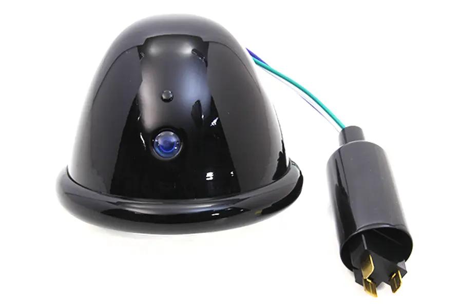 Wyatt Gatling 4-1/2 Inch Round Headlamp Black - Decorative Show-Use Only, Not D.O.T. Approved by Wyatt Gatling