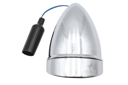 Wyatt Gatling 4-1/2 Inch Bullet Headlamp Chrome - 35/35 Watt H3 Bulb Included by Wyatt Gatling