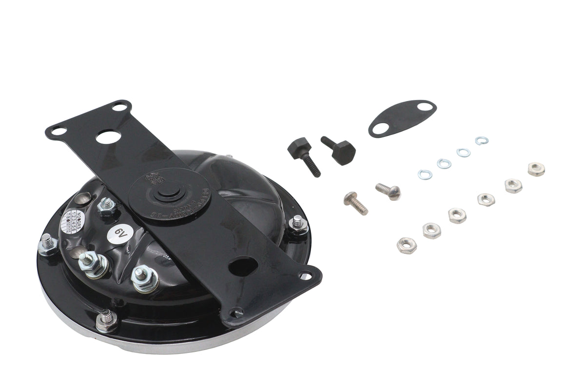V-Twin Delco Remy 6 Volt Chrome Horn Kit – Part 33-4245