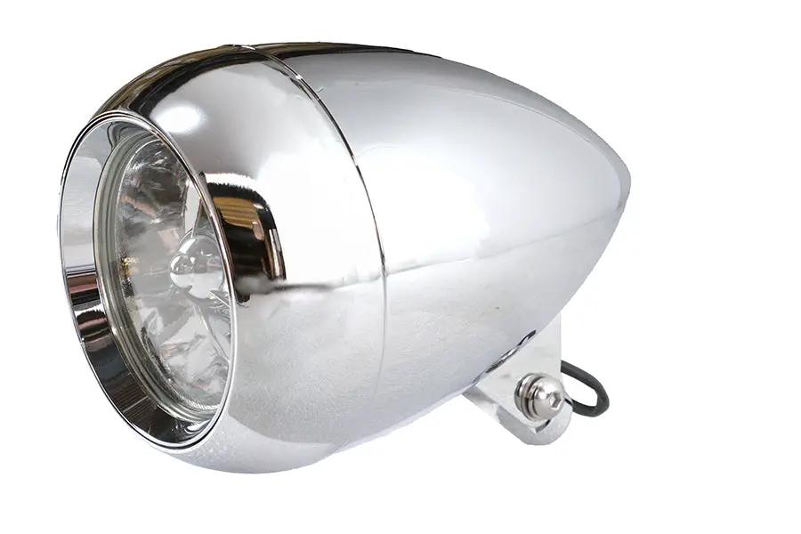 Wyatt Gatling 4-1/2 Inch Round Headlamp Protolyte for Show and Decorative Use by Wyatt Gatling