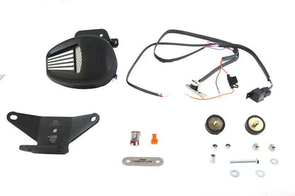 Jims Forceflow Cylinder Head Cooler Kit Black for Harley Davidson FXST (1999-2008) by Jims