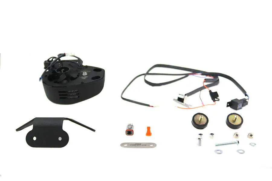 Jims Forceflow Cylinder Head Cooler Kit Black for Harley Davidson FXST (1999-2008) by Jims