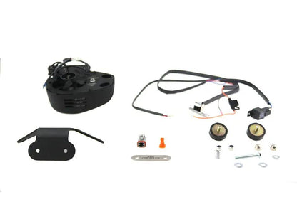 Jims Forceflow Cylinder Head Cooler Kit Black for Harley Davidson FXST (1999-2008) by Jims