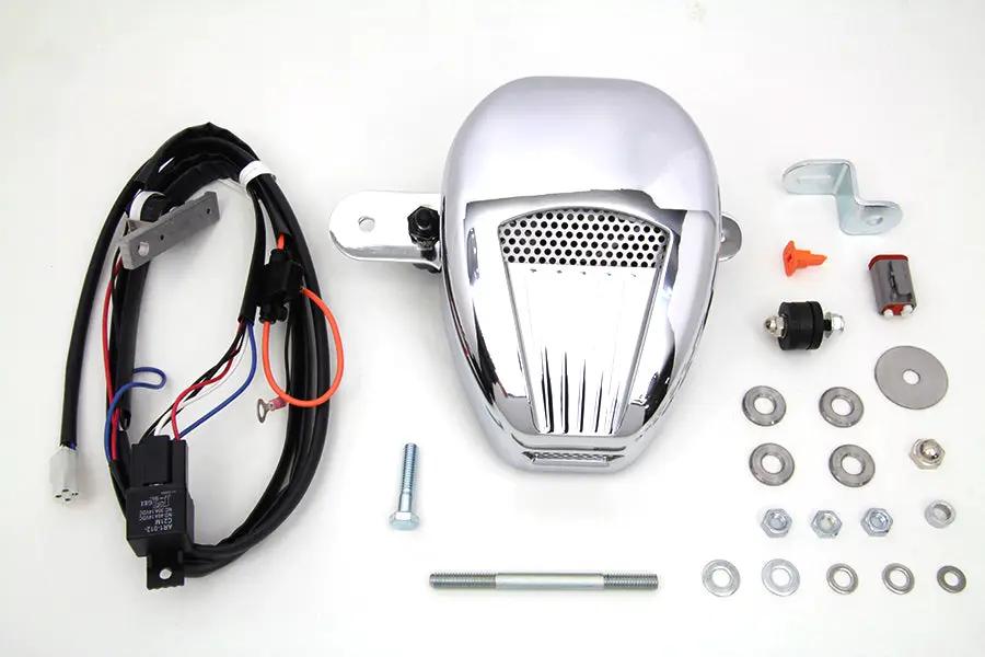 Jims Forceflow Cylinder Head Cooler Kit Chrome for Harley Davidson FLST 1999-2008 by Jims