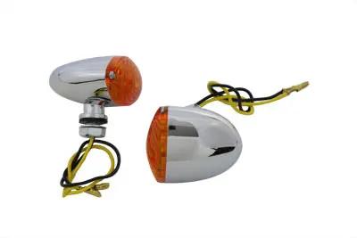 Wyatt Gatling Mini Marker Lamp Set Cateye Style Amber Lens - Show or Decorative Use Only by Wyatt Gatling
