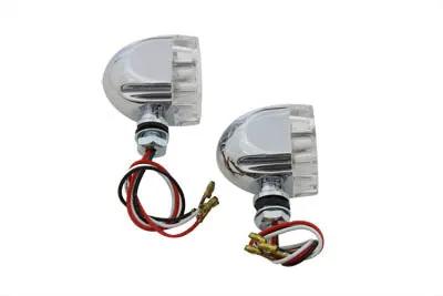 Wyatt Gatling Mini Marker Lamp Set Maltese Style Clear Lens - Decorative Use Only by Wyatt Gatling