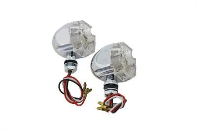 Wyatt Gatling Mini Marker Lamp Set Maltese Style Clear Lens - Decorative Use Only by Wyatt Gatling