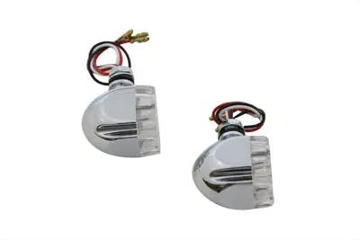 Wyatt Gatling Mini Marker Lamp Set Maltese Style Clear Lens - Decorative Use Only by Wyatt Gatling