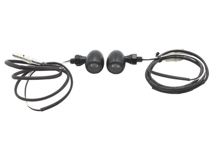 V-Twin Mini LED Turn Signal Assembly Black - Part 79054B by V-Twin