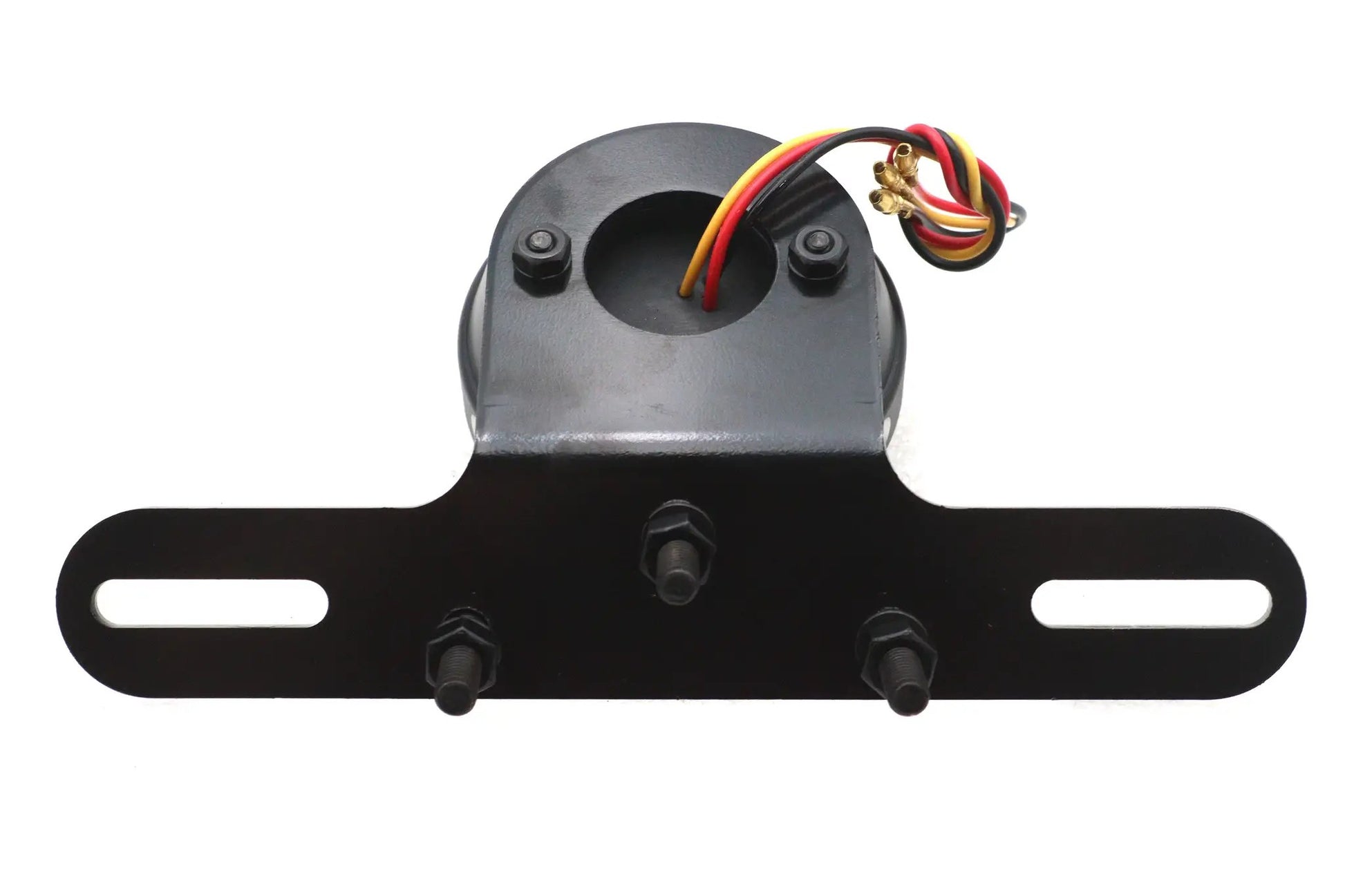 Ultima 8-232 Drilled Black Bezel Tail Lamp with Bright Red LEDs and License Plate Illumination by Ultima