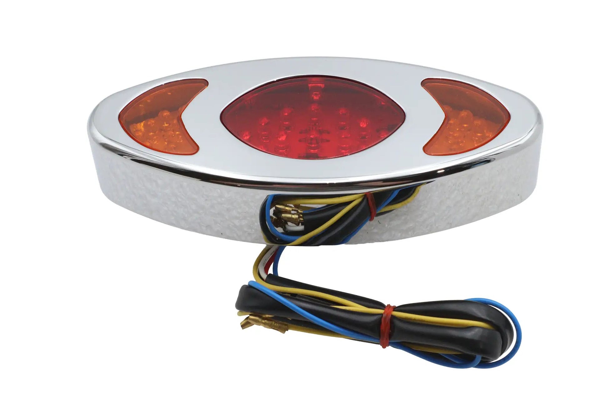 Ultima Chrome Cateye LED Tail Lamp Assembly (Part No. 8-341) by Ultima