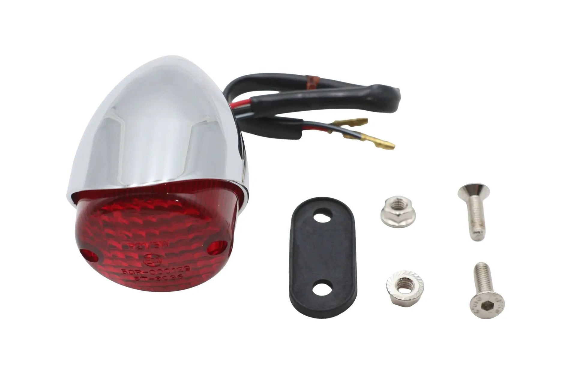 Ultima 8-351 Universal Hi-Glide LED Red Marker Lamp with Chrome Aluminum Housing by Ultima