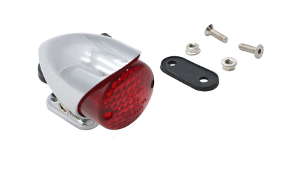 Ultima 8-351 Universal Hi-Glide LED Red Marker Lamp with Chrome Aluminum Housing by Ultima