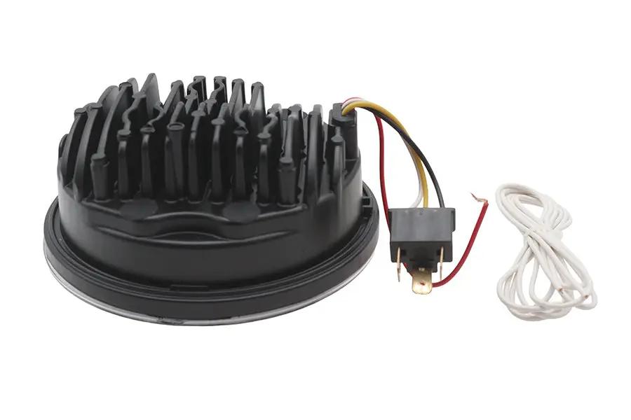 Ultima 8-484 5-3/4 Inch Daylight Projector LED Headlamp in Black for Harley Davidson by Ultima
