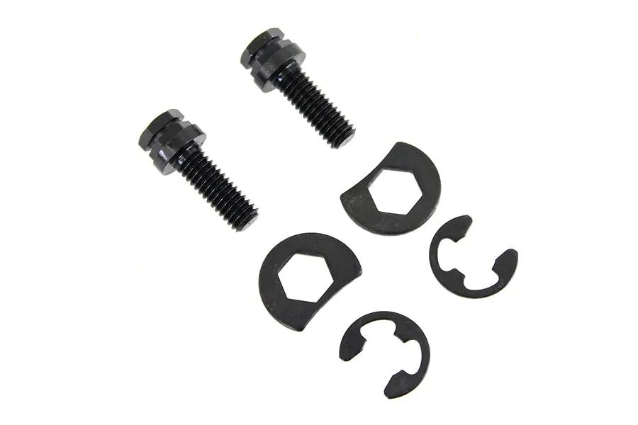Colony Exhaust Pipe Locking Bolt Mounting Kit Black Oxide for Harley Davidson FL Models by Colony