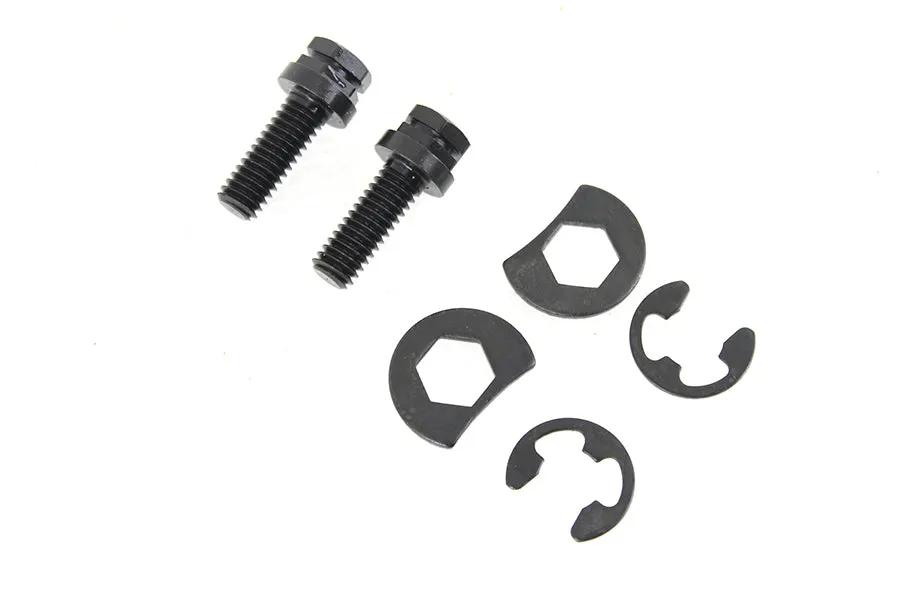 Colony Exhaust Pipe Locking Bolt Mounting Kit Black Oxide for Harley Davidson FL Models by Colony