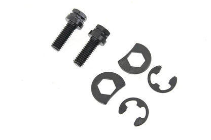Colony Exhaust Pipe Locking Bolt Mounting Kit Black Oxide for Harley Davidson FL Models by Colony