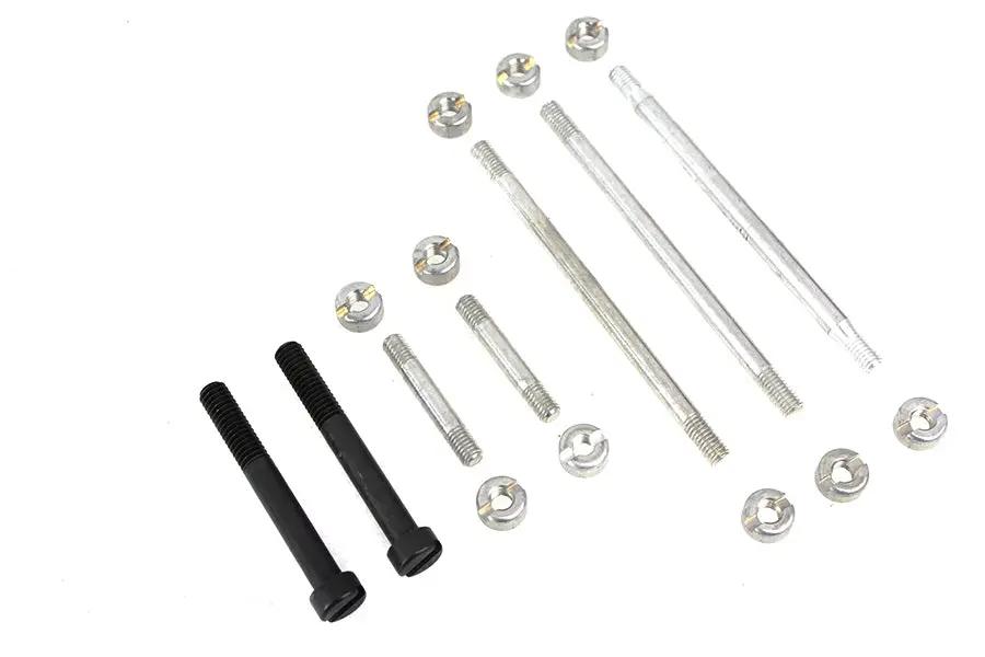 Colony Engine Case Bolt Kit for Harley Davidson WR Models - Zinc Plated, USA Made by Colony
