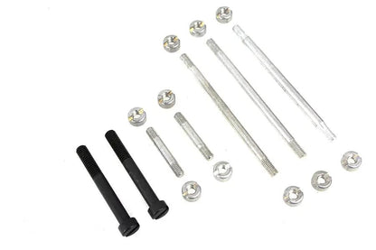 Colony Engine Case Bolt Kit for Harley Davidson WR Models - Zinc Plated, USA Made by Colony