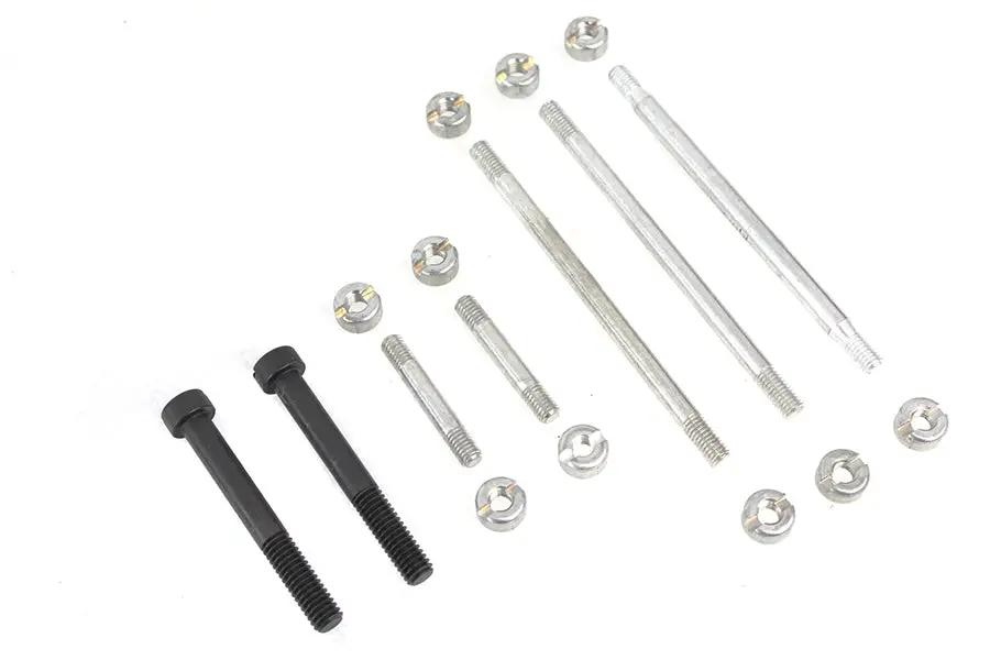 Colony Engine Case Bolt Kit for Harley Davidson WR Models - Zinc Plated, USA Made by Colony