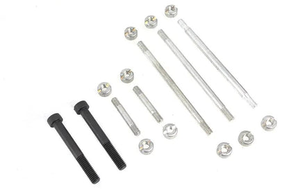 Colony Engine Case Bolt Kit for Harley Davidson WR Models - Zinc Plated, USA Made by Colony