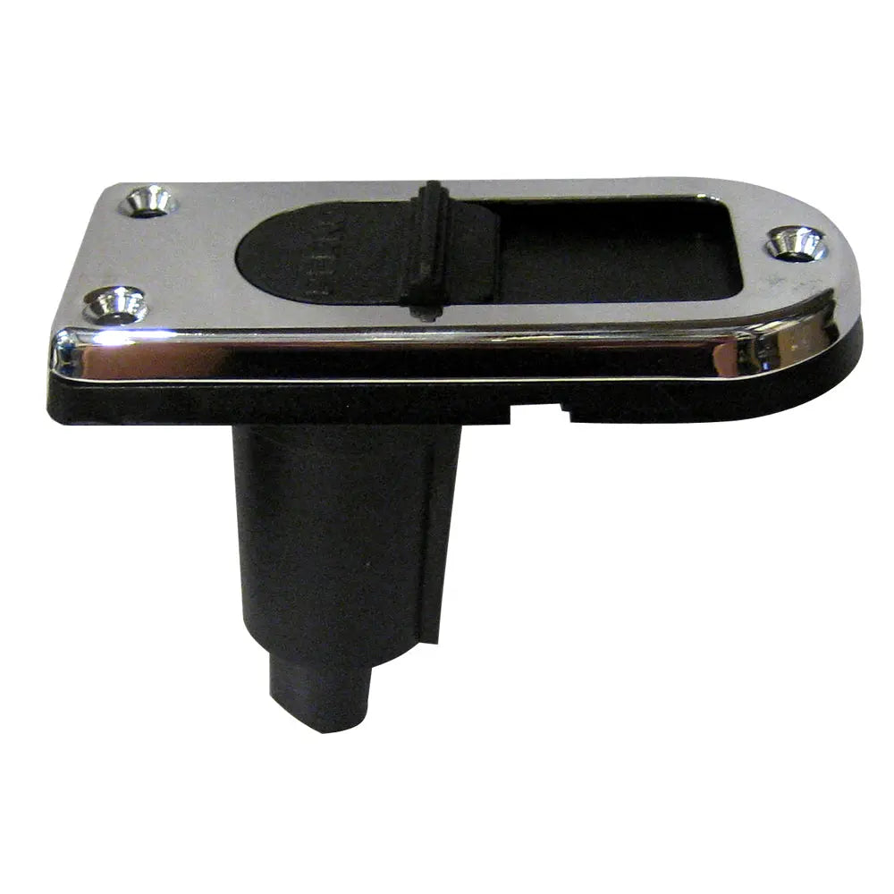 Perko Locking Collar Pole Light Mounting Base - 2-Pin Stainless Steel Construction