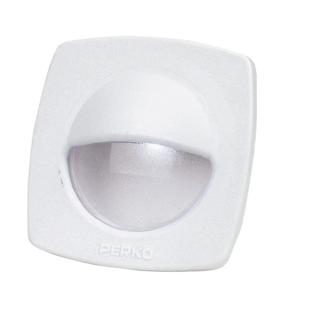 Perko LED Utility Light with Snap-On Front Cover - White, Part Number 1074DP2WHT