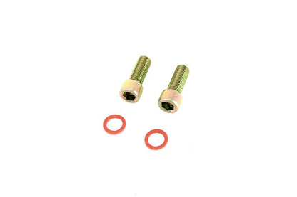 Colony Damper Fork Tube Screw and Washer Kit - Zinc Plated for Harley Davidson XL and FX Models by Colony