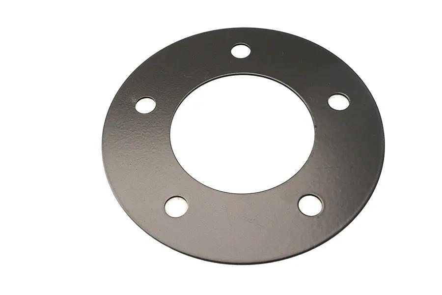 V-Twin Front Wheel Hub Plate Black for Harley Davidson XL Models by V-Twin