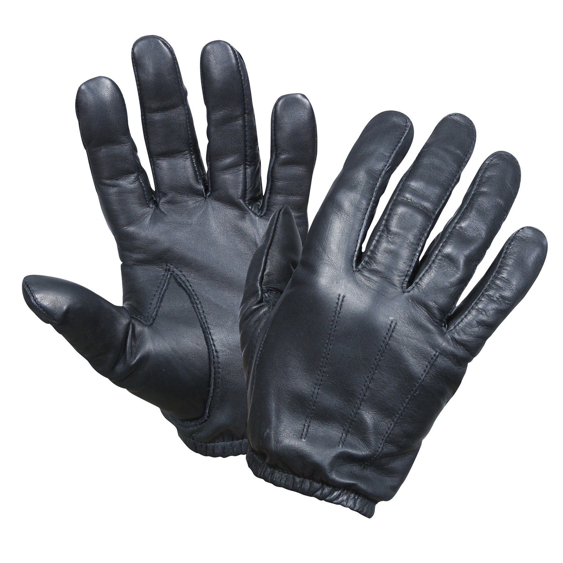 Rothco Police Duty Search Gloves Size M - Durable Cowhide Leather for Law Enforcement and Mechanics