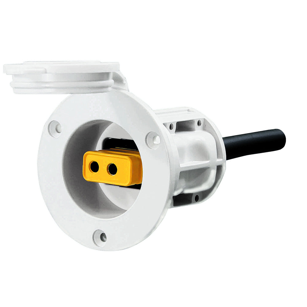 Cannon Flush Mount Power Port - White (Part Number 1903013)