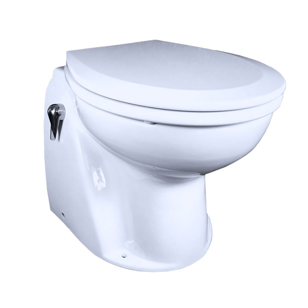 Raritan Atlantes Freedom Vortex-Vac Marine Toilet with Smart Control and Handle, 12V