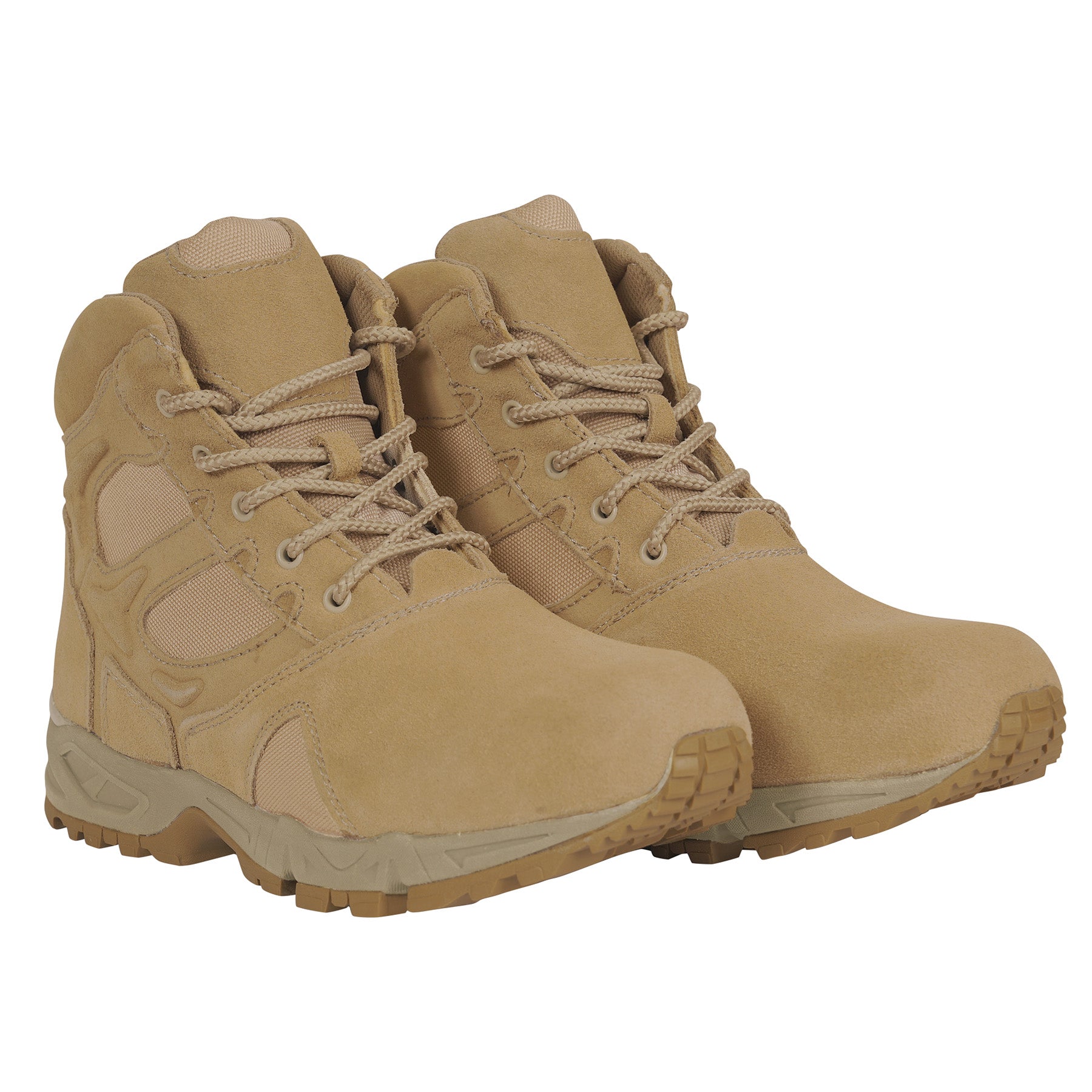 Rothco Forced Entry Desert Tan Deployment Boot - 6 Inch, Size 12 Wide