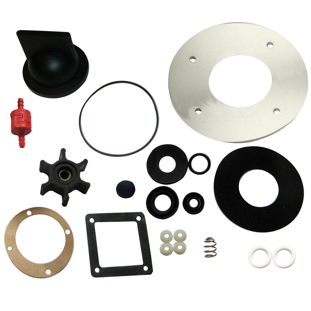Raritan Crown Head CD Series Repair Kit - Model CSRK for Deep Draft Toilets