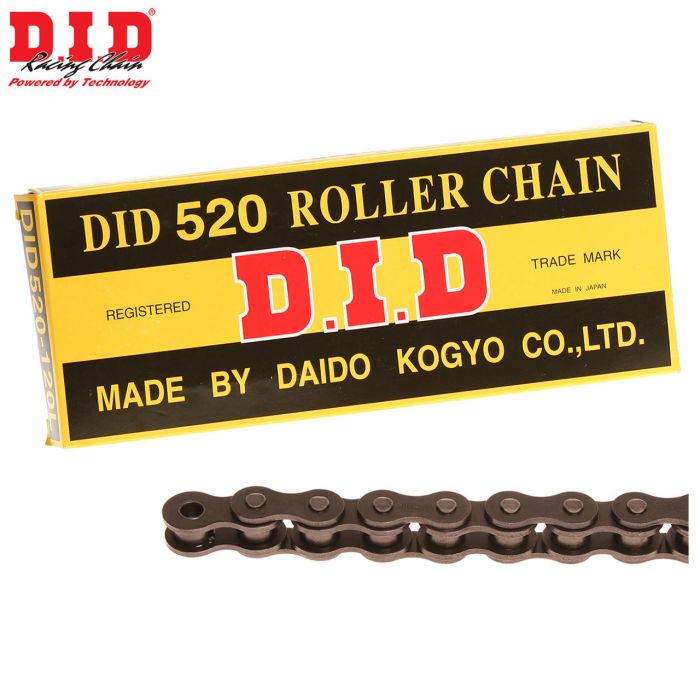 D.I.D Non-Sealed Chain 520 x 100RB – Premium Motorcycle Chain Part