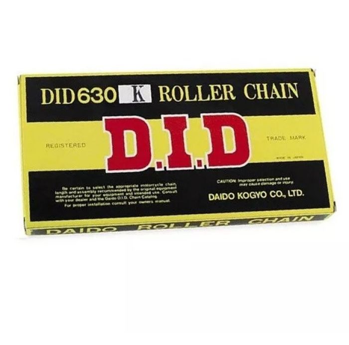 D.I.D Non-Sealed Chain 630K X 88RB - Reliable Heavy-Duty Chain for Industrial Use