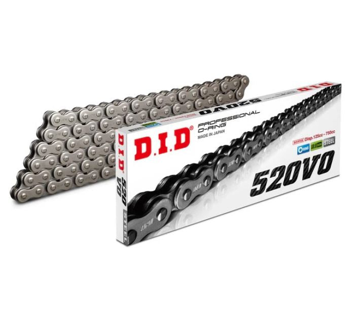 D.I.D O-Ring Chain 520VOX108FB for Motorcycles and Powersports Vehicles