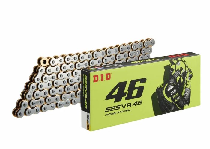 D.I.D X-Ring Chain 525VR46 S&G 110ZB with Enhanced Durability and Performance