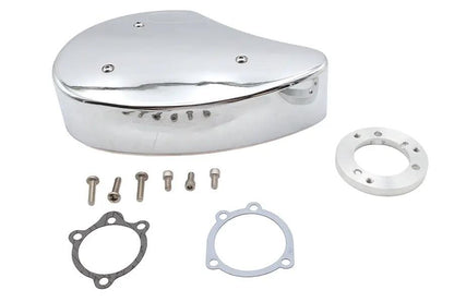 V-Twin Bendix-Keihin Air Cleaner Assembly Chrome for Harley Davidson XL 1973-1982 by V-Twin