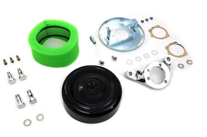 Wyatt Gatling 7 Inch Round Air Cleaner Kit for Harley Davidson FLST Models by Wyatt Gatling