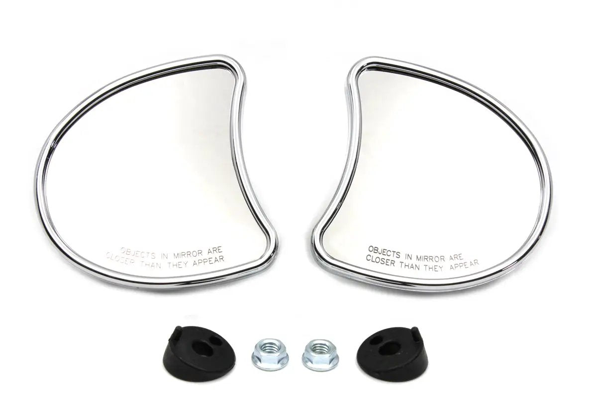 Wyatt Gatling Fairing Mount Mirror Set for Harley Davidson FLT Models by Wyatt Gatling