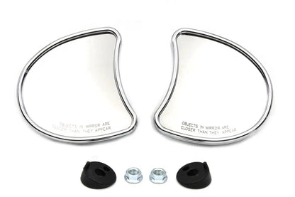 Wyatt Gatling Fairing Mount Mirror Set for Harley Davidson FLT Models by Wyatt Gatling